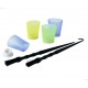 FLASH POT PLASTICA (12PZ + 2 PENNELLI)