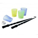 FLASH POT PLASTICA (12PZ + 2 PENNELLI)