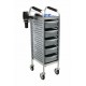 CARRELLO SILVY ARGENTO PICCOLO