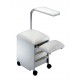 PEDISERVICE BIANCO CARRELLO PEDICURE 3 CASSETTI