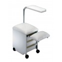 PEDISERVICE BIANCO CARRELLO PEDICURE 3 CASSETTI