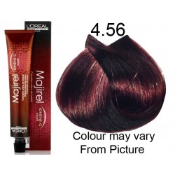 L'oreal Majirel 4.56 castano mogano rosso.