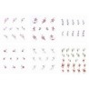 NAIL STICKER DIAMOND CONF 10 CARTELLINE 