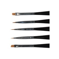 SET 5 PENNELLI PER MICRO PITTURA ARTISTICA 