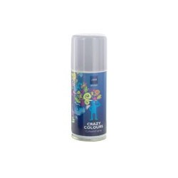 LACCA COLORATA CRAZY COLOUR 100 Ml GLITTER ARGENTO 