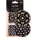 Nail stickers - Flowers 3D Estrosa
