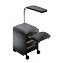 PEDISERVICE NERO CARRELLO PEDICURE CON 3 CASSETTI s33