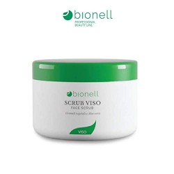 SCRUB VISO GRANULI VEGETALI E ALOE VERA 500 ML BIONELL esfoliante purificate professionale