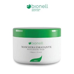 MASCHERA VISO IDRATANTE COLLAGENE E Tè VERDE 500 ML BIONELL nutriente professionale