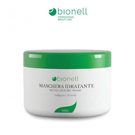 MASCHERA VISO IDRATANTE COLLAGENE E Tè VERDE 500 ML BIONELL nutriente professionale