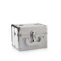 BEAUTY CASE MAKE UP GLITTER bianco